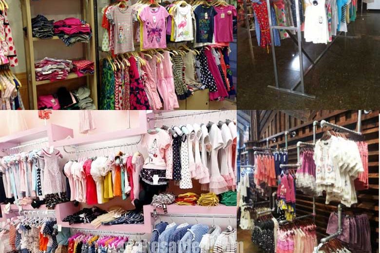 Thiết kế các mẫu giá kệ shop quần áo trẻ em đẹp, rẻ tại Tphcm